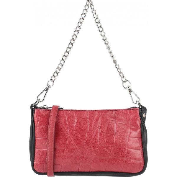 borse a mano Laura Di Maggio rosso con stampe