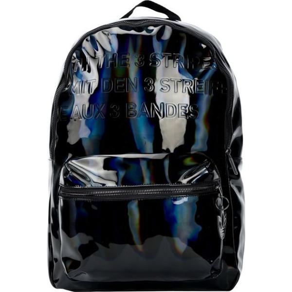 zaini Adidas Originals nero tinta unita
