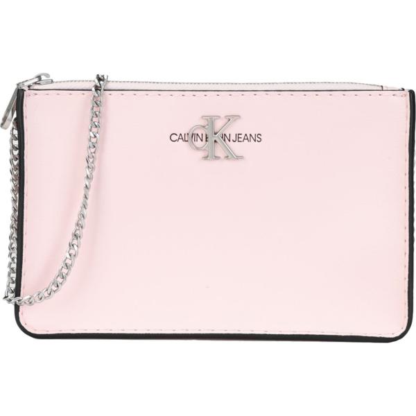 borse a tracolla Calvin Klein Jeans rosa tinta unita