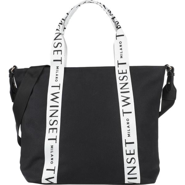 borse a mano Twinset nero tinta unita