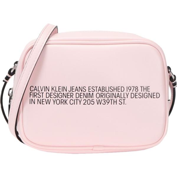borse a tracolla Calvin Klein Jeans rosa con stampe