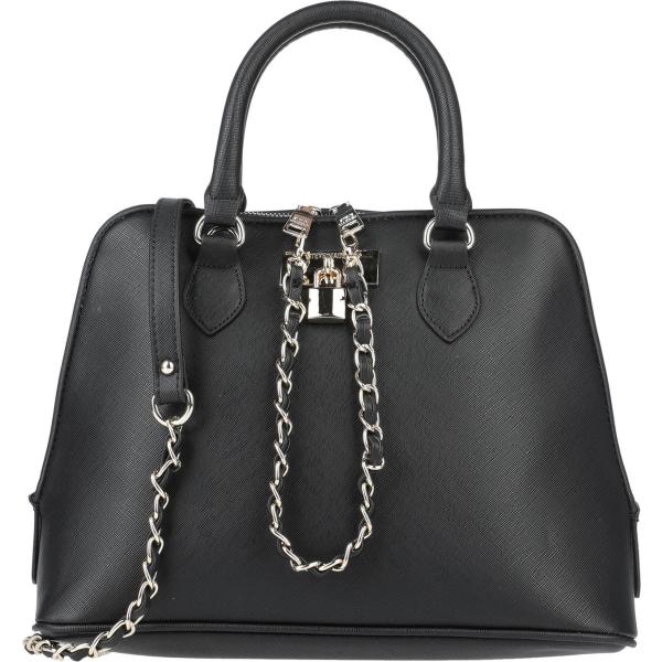 borse a mano Steve Madden nero tinta unita