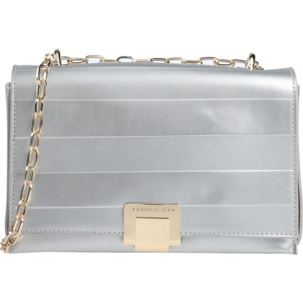 borse a tracolla Marc Ellis grigio tinta unita