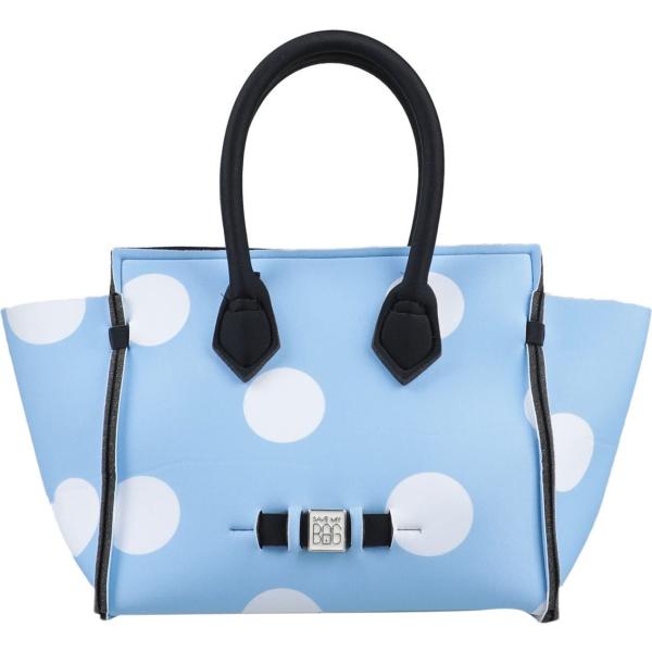 borse a mano Save My Bag blu a pois