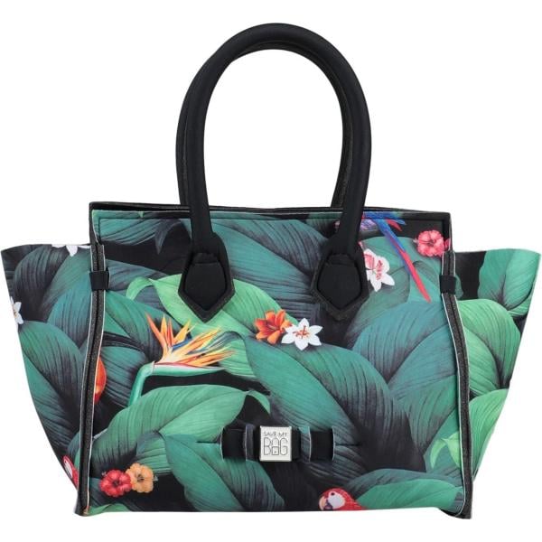 borse a mano Save My Bag multicolore a fiori
