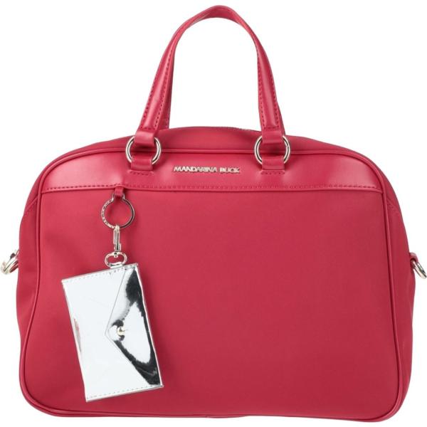 borse a mano Mandarina Duck rosso tinta unita