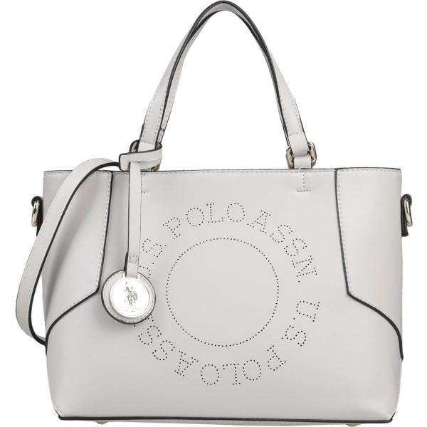 borse a mano U.s.polo Assn. grigio tinta unita