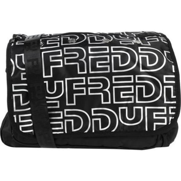 borse a tracolla Freddy nero con stampe
