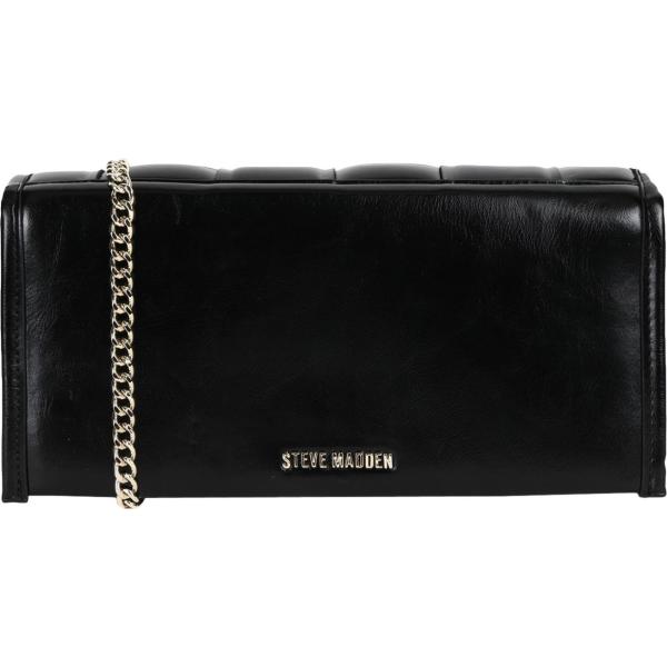 borse a mano Steve Madden nero tinta unita