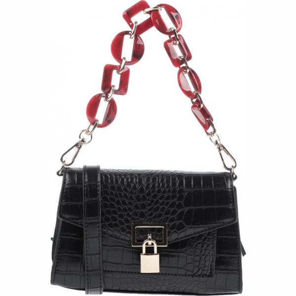 borse a tracolla Steve Madden nero con stampe