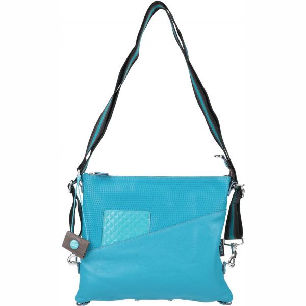 borse a spalla Gabs blu tinta unita