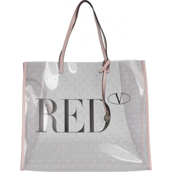 borse a mano Red(V) grigio con stampe