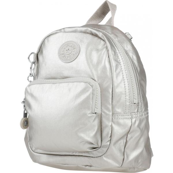 zaini Kipling grigio tinta unita