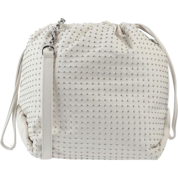 borse a tracolla Mia Bag bianco tinta unita