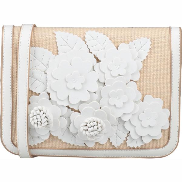 borse a mano Tosca Blu bianco a fiori