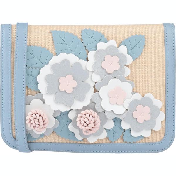 borse a mano Tosca Blu blu a fiori