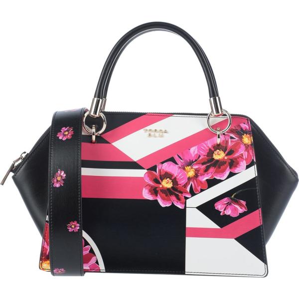 borse a mano Tosca Blu nero a fiori
