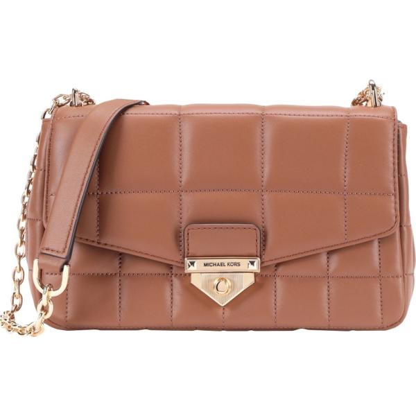 borse a spalla Michael Michael Kors marrone tinta unita