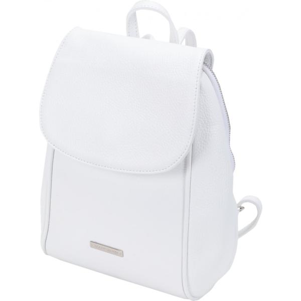 zaini Tuscany Leather bianco tinta unita