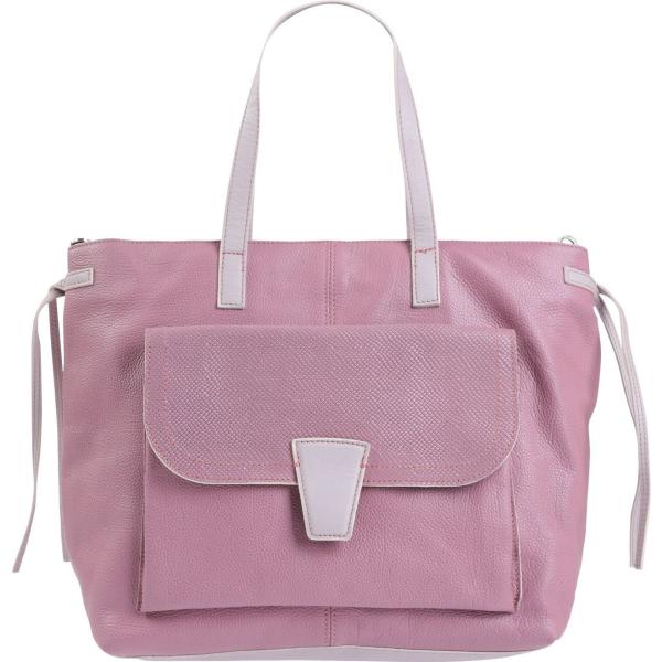 borse a mano Caterina Lucchi rosa tinta unita