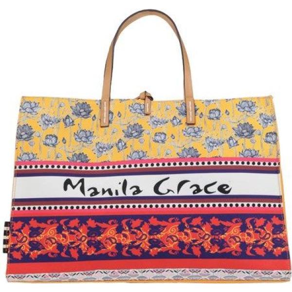 borse a mano Manila Grace multicolore a fiori
