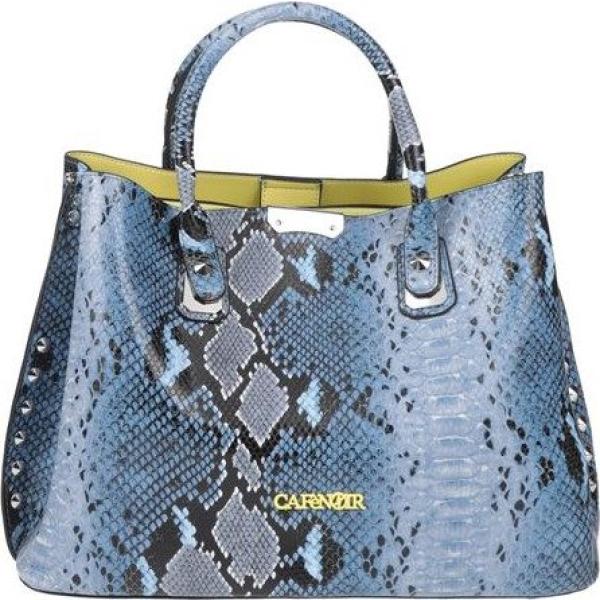 borse a mano CAFèNOIR blu animalier
