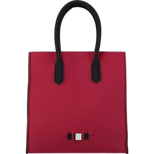 borse a mano Save My Bag rosso tinta unita
