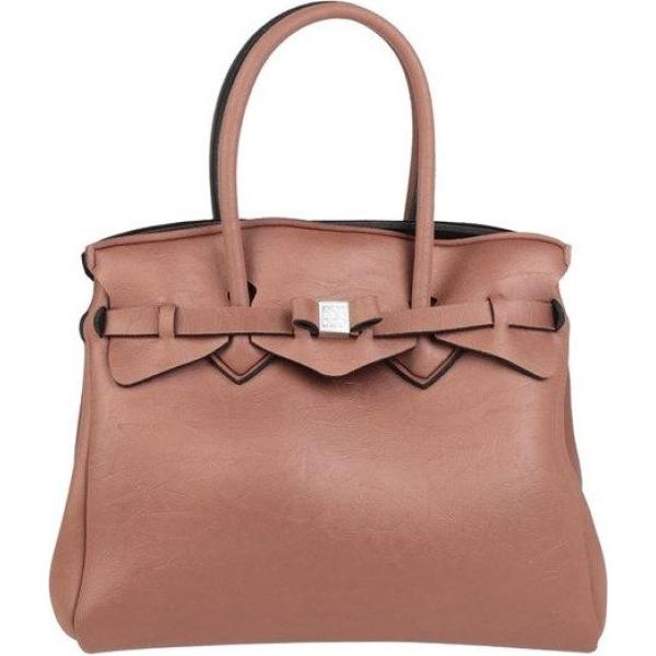 borse a mano Save My Bag viola tinta unita