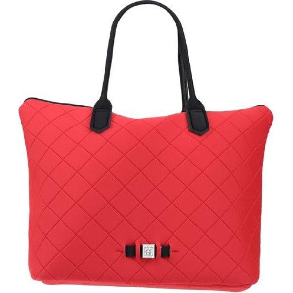 borse a mano Save My Bag rosso tinta unita