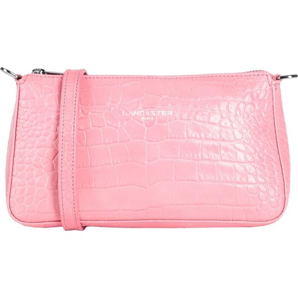 borse a spalla Lancaster rosa con stampe