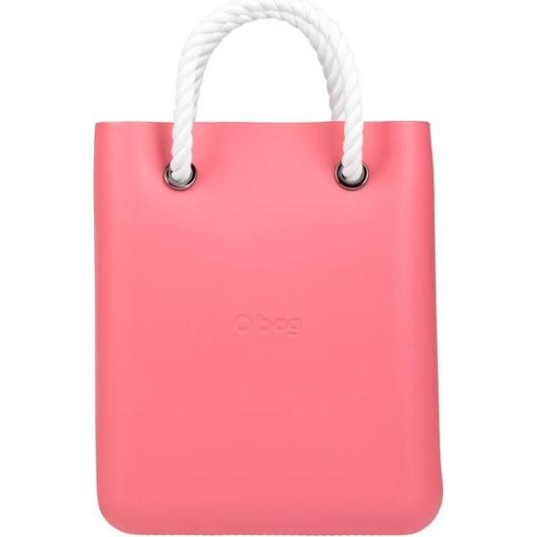 borse a mano O Bag rosa tinta unita