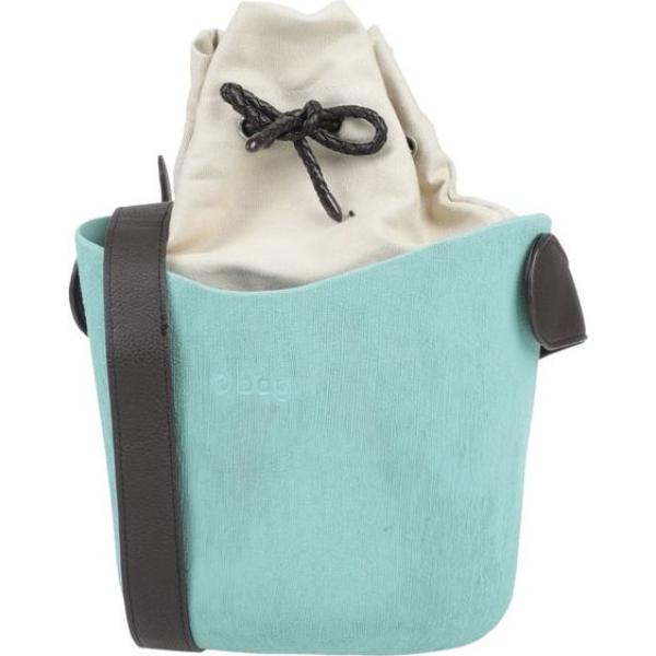 borse a tracolla O Bag blu tinta unita