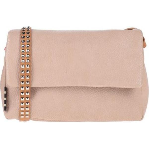 borse a tracolla Manila Grace marrone tinta unita