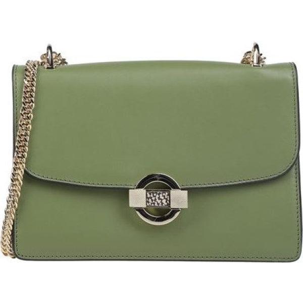 borse a spalla Borbonese verde tinta unita