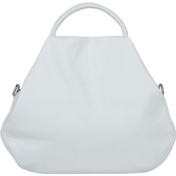 borse a mano Studio Moda bianco tinta unita