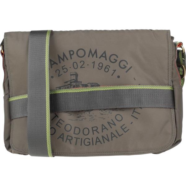 borse a tracolla Campomaggi verde tinta unita