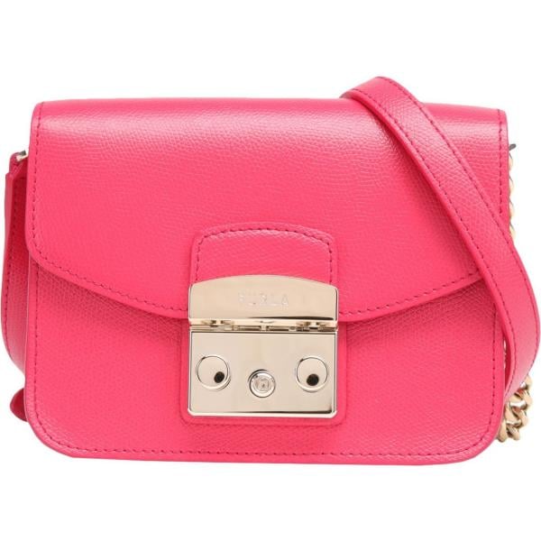 borse a tracolla Furla rosa tinta unita