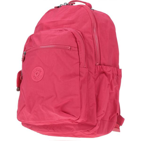 zaini Kipling rosa tinta unita