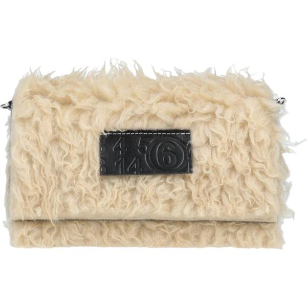 borse a mano Mm6 Maison Margiela marrone tinta unita