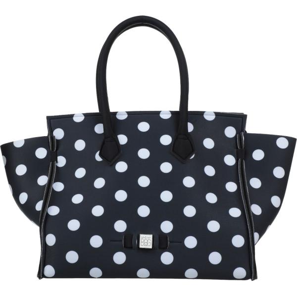borse a mano Save My Bag nero a pois