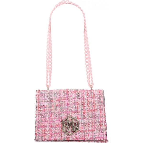 borse a spalla Save My Bag rosa