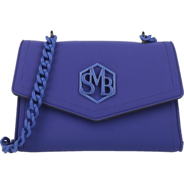 borse a tracolla Save My Bag blu tinta unita