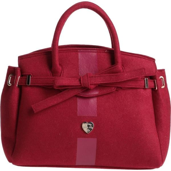 borse a mano Mia Bag rosso tinta unita