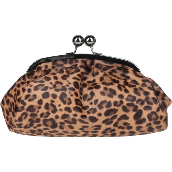 borse a mano Laura Di Maggio marrone animalier