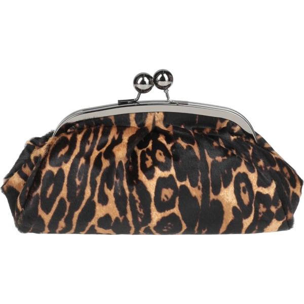 borse a mano Laura Di Maggio marrone animalier
