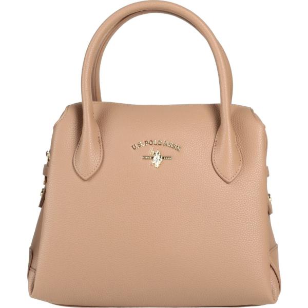 borse a mano U.s.polo Assn. marrone tinta unita