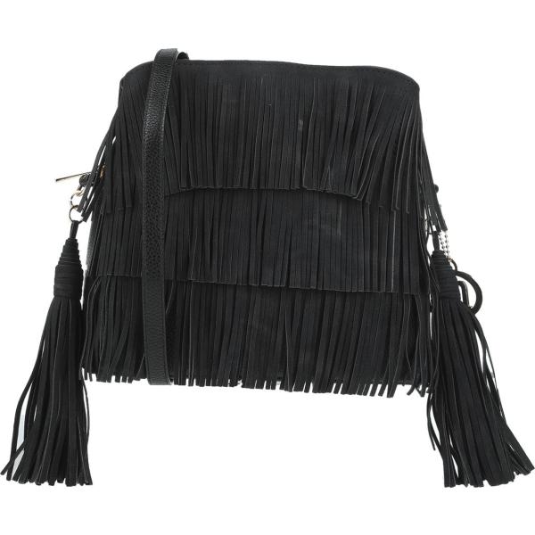 borse a tracolla Manoukian nero tinta unita