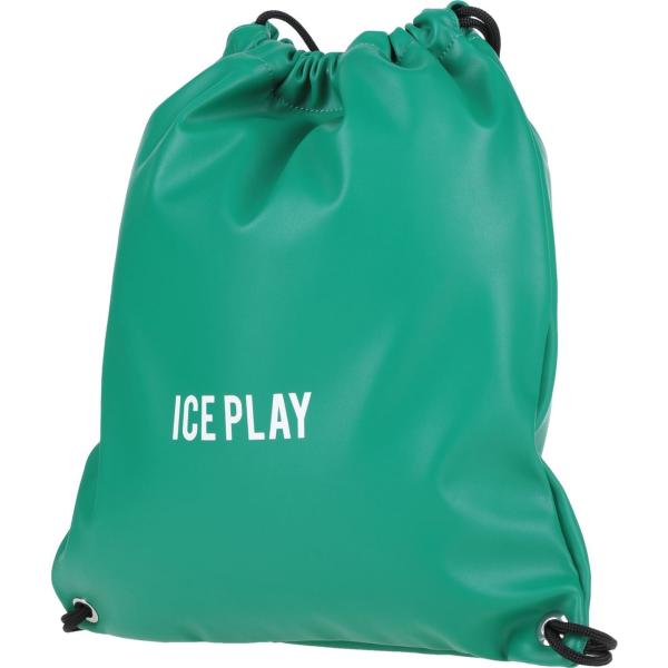 zaini Ice Play verde tinta unita
