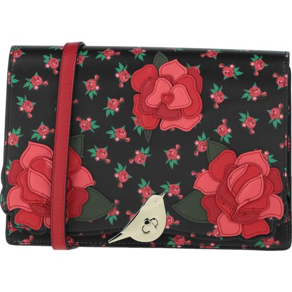 borse a tracolla Tosca Blu nero a fiori