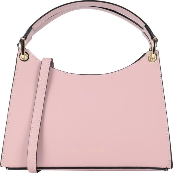 borse a mano Tuscany Leather rosa tinta unita